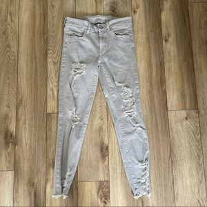 American Eagle Light Grey Jeans